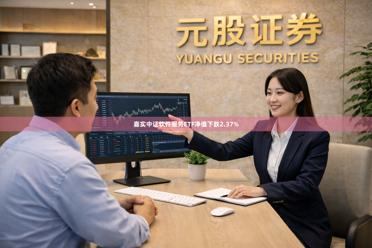 嘉实中证软件服务ETF净值下跌2.37%